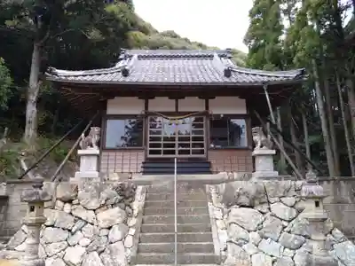 八幡社の本殿・本堂