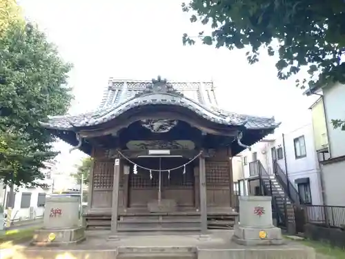 本行徳八幡神社の本殿・本堂