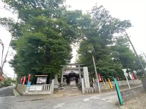 小野神社の景色