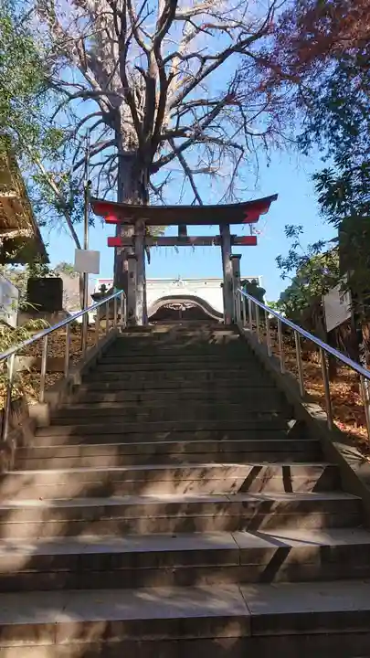 下総国三山 二宮神社の鳥居