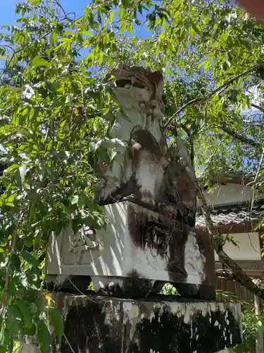 稗田野神社(薭田野神社)の狛犬