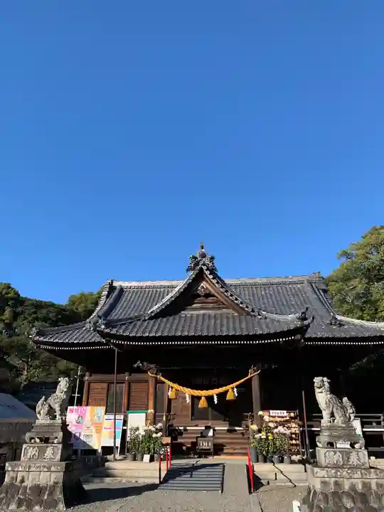 牟呂八幡宮の本殿・本堂