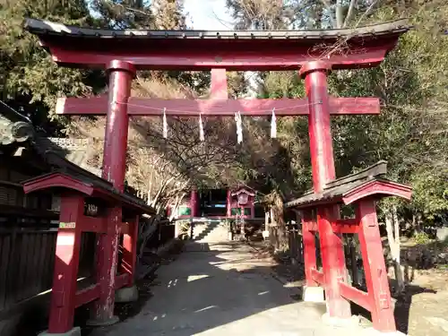 菅田天神社の鳥居