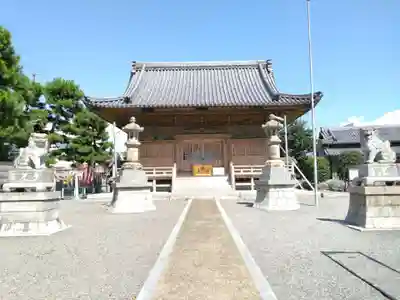 八幡社の本殿・本堂