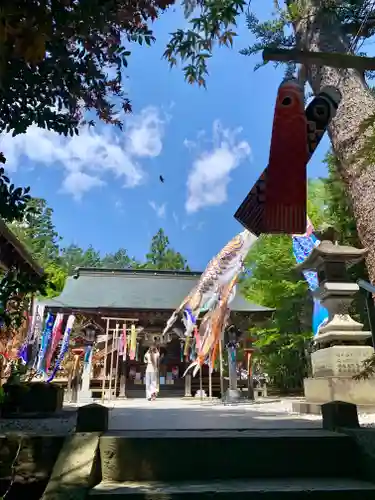 滑川神社 - 仕事と子どもの守り神(福島県)