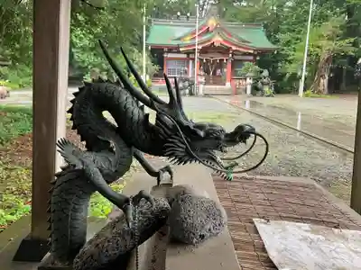 寒田神社の手水舎