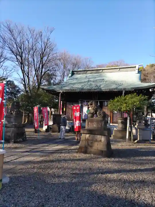 新曽氷川神社の本殿・本堂