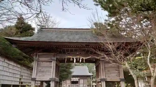 阿太加夜神社の山門・神門