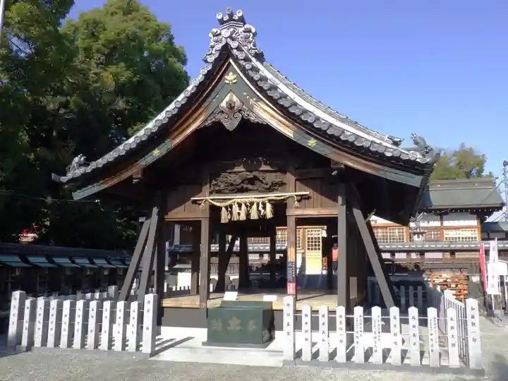 味鋺神社の本殿・本堂