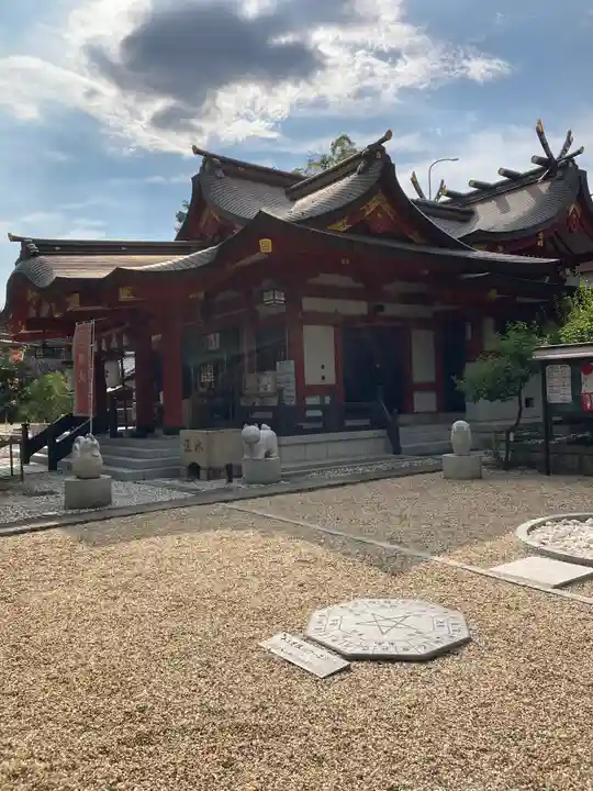 綱敷天満神社の本殿・本堂