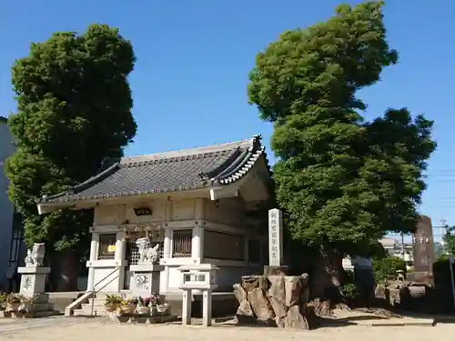二名社（港北町）の本殿・本堂