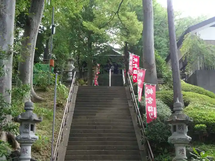 弥生神社の本殿・本堂