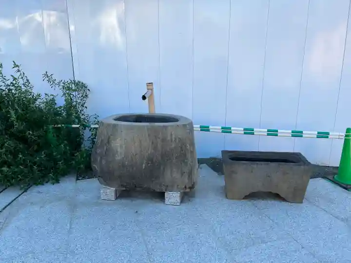 駒込妙義神社の手水舎