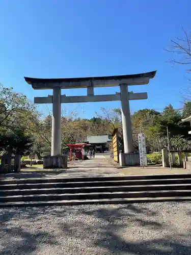 茨城縣護國神社の鳥居