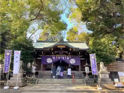 中目黒八幡神社の本殿・本堂