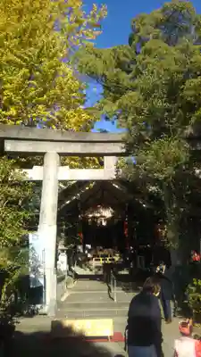 江東天祖神社の鳥居