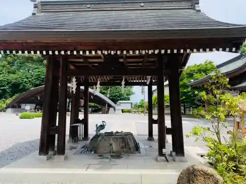 白鷺神社の手水舎