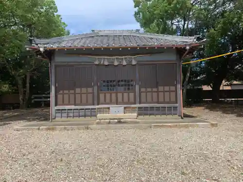 津島社の本殿・本堂