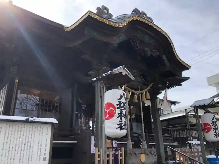取手八坂神社の本殿・本堂