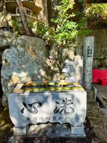 阿賀神社の手水舎
