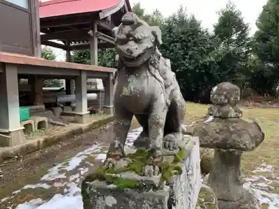 八幡神社の狛犬