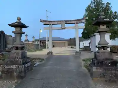 星宮神社（赤見町）の鳥居