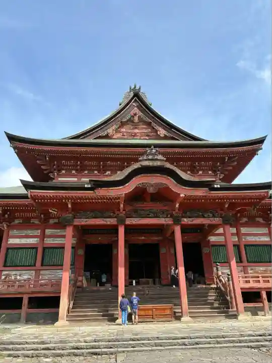 甲斐善光寺の本殿・本堂