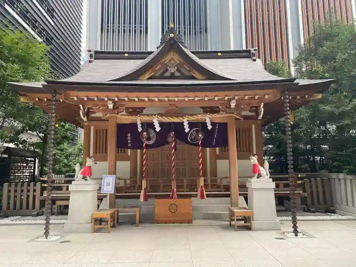福徳神社(芽吹稲荷)の本殿・本堂