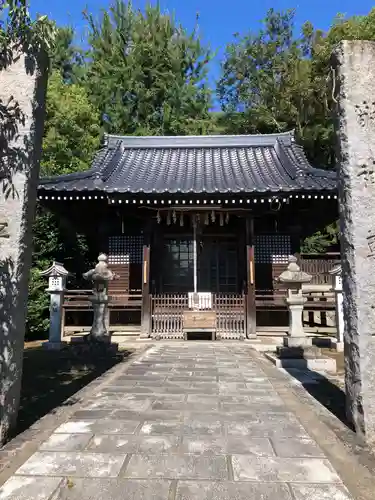 城井神社の本殿