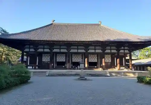 唐招提寺の本殿・本堂