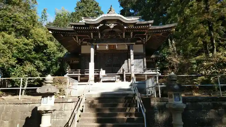 西八朔杉山神社の本殿・本堂