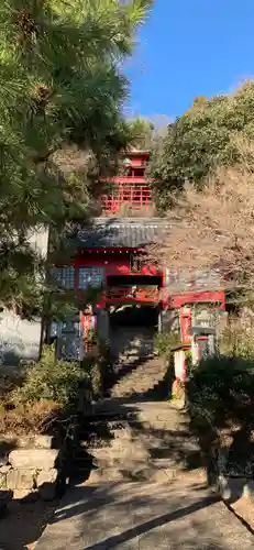 涌釜神社の山門・神門