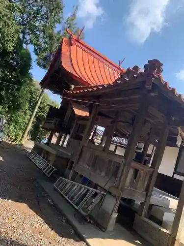 松屋八幡宮の本殿