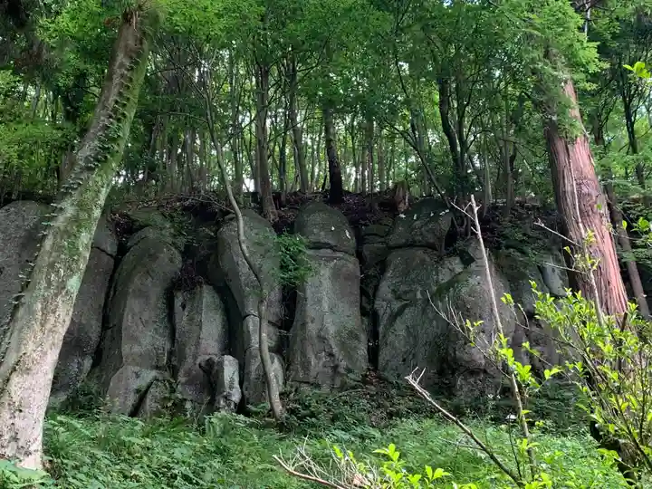 八幡神社(岩窪切岸城址)(福島県)