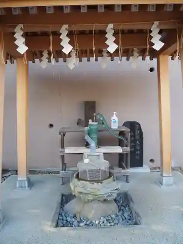 下神明天祖神社の手水舎