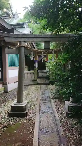 大鳥神社の鳥居