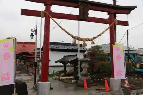 大鏑神社の鳥居