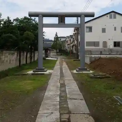 西小松川天祖神社の鳥居
