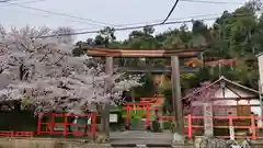 建勲神社の鳥居