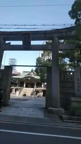 難波神社の鳥居