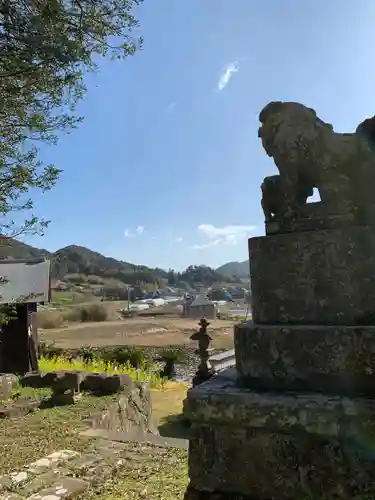 熊野神社の景色