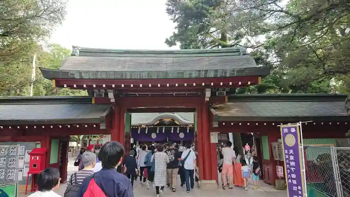 大國魂神社の山門・神門