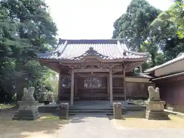 鵜森神社の本殿・本堂