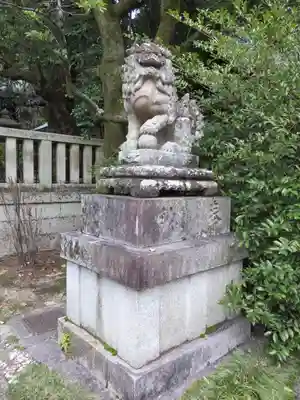 岡崎神社の狛犬