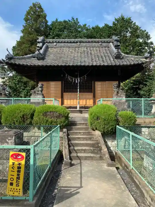南大塚菅原神社の本殿・本堂
