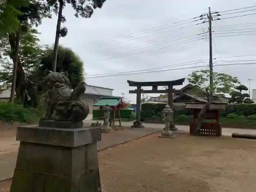 惣態神社の鳥居