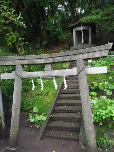 白山神社の鳥居