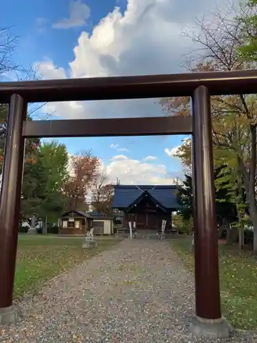 神居神社遥拝所の鳥居