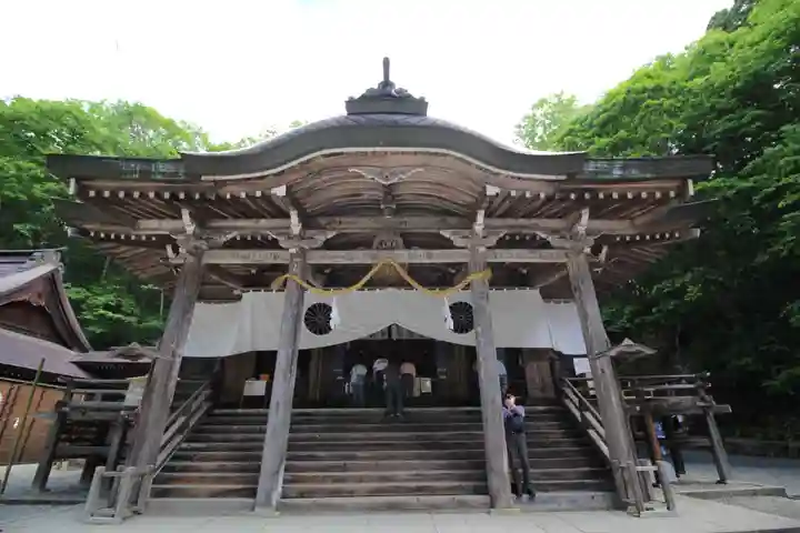 戸隠神社中社の本殿・本堂