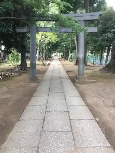 八雲氷川神社の鳥居